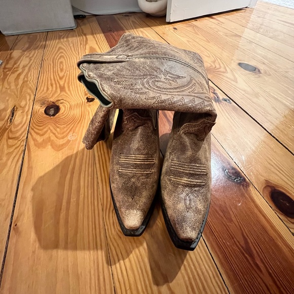 Women's Western Cowboy Boots - Picture 2 of 5